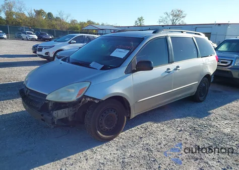 2004 Toyota Sienna Le from USA, damaged, VIN 5TDZA23C64S113072